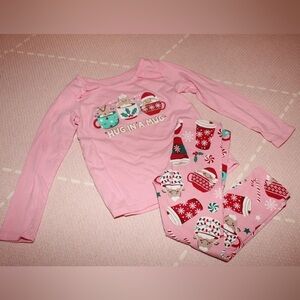 The Children’s Place Gingerbread Toddler Girl 3T Outfit Set Christmas Holiday